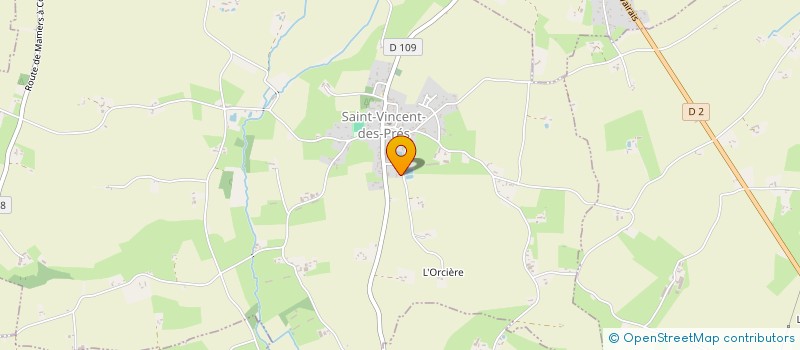 localisation de l'entreprise SCI DES CYTISES  AILLIERES-BEAUVOIR