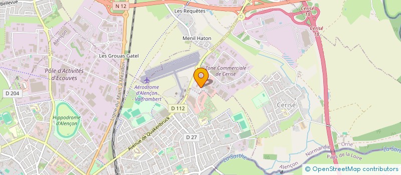 localisation de l'entreprise SCI DES DAMELOS à CERISE