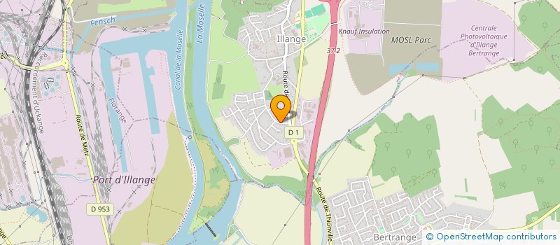 localisation de l'entreprise SCI DES DAMES  ILLANGE