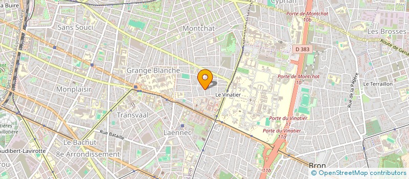 localisation de l'entreprise SCI DES DAMES  LYON