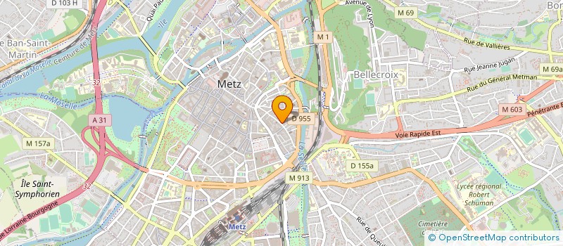 localisation de l'entreprise SCI DES DAMES VISITANDINES à METZ