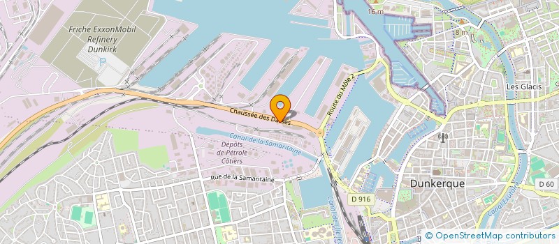 localisation de l'entreprise SCI DES DARSES à DUNKERQUE
