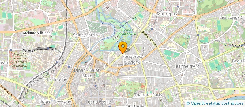 localisation de l'entreprise SCI DES DEMOISELLES à RENNES