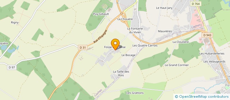 localisation de l'entreprise SCI DES DEMOISELLES  LOCHES