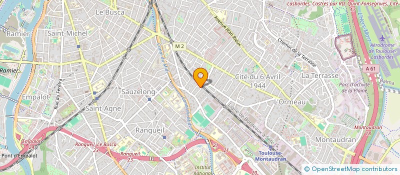 localisation de l'entreprise SCI DES DEMOISELLES à TOULOUSE