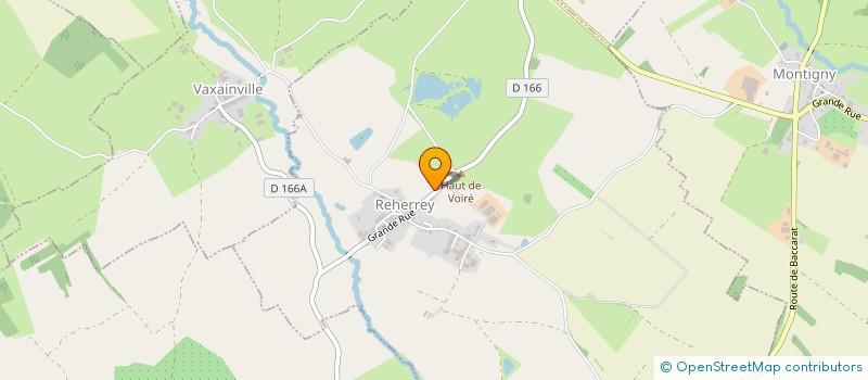 localisation de l'entreprise SCI DES DEMOISELLES  BACCARAT