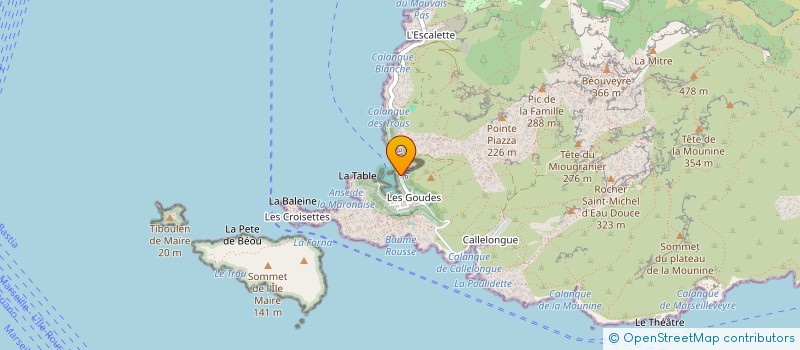 localisation de l'entreprise SCI DES DENTS DE LOUP à MARSEILLE