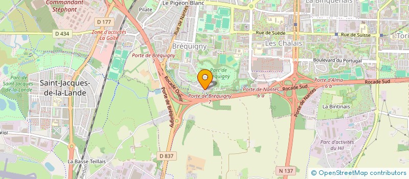 localisation de l'entreprise SCI DES DES PINS  NOYAL-CHATILLON-SUR-SEICHE