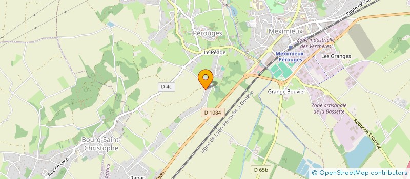 localisation de l'entreprise SCI DES DESSOUS  PEROUGES