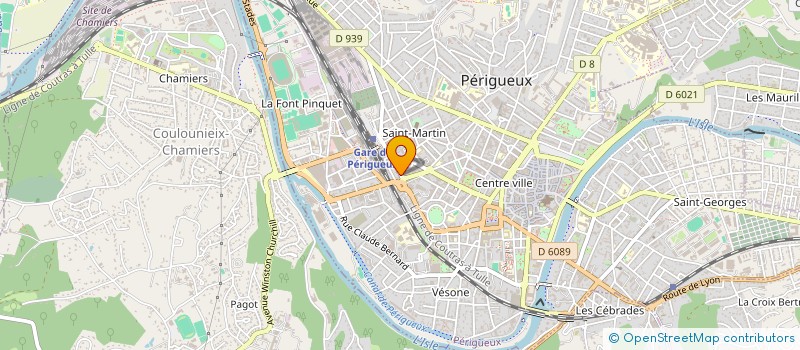 localisation de l'entreprise SCI DES DEUX à PERIGUEUX