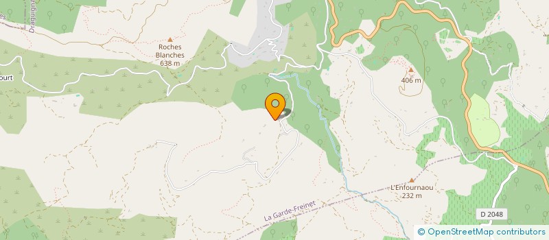 localisation de l'entreprise SCI DES DEUX AL à LA GARDE-FREINET