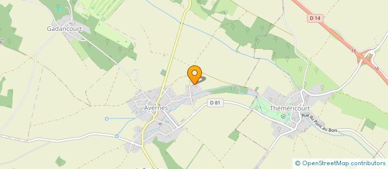 localisation de l'entreprise SCI DES DEUX ANES  VERNON