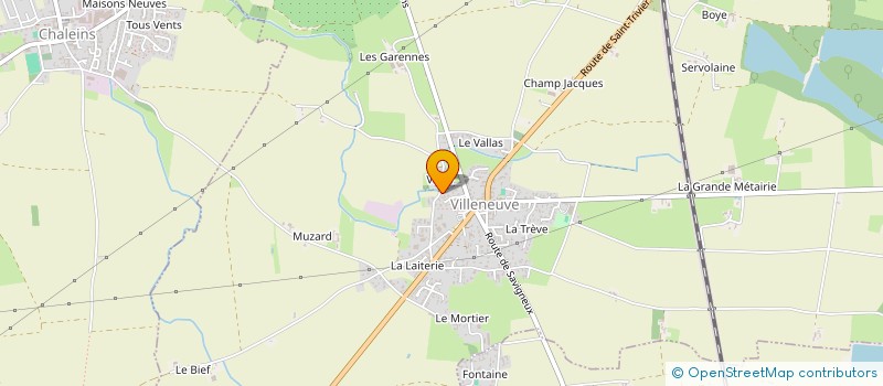 localisation de l'entreprise SCI DES DEUX AR à JASSANS-RIOTTIER