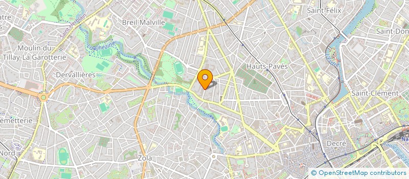 localisation de l'entreprise SCI DES DEUX CAPRICORNES à NANTES