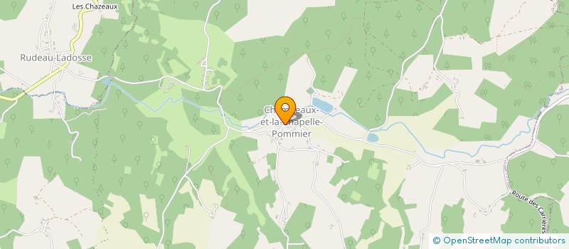 localisation de l'entreprise SCI DES DEUX CHENES à MAREUIL EN PERIGORD
