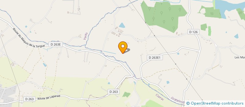 localisation de l'entreprise SCI DES DEUX CYPRES  VARES