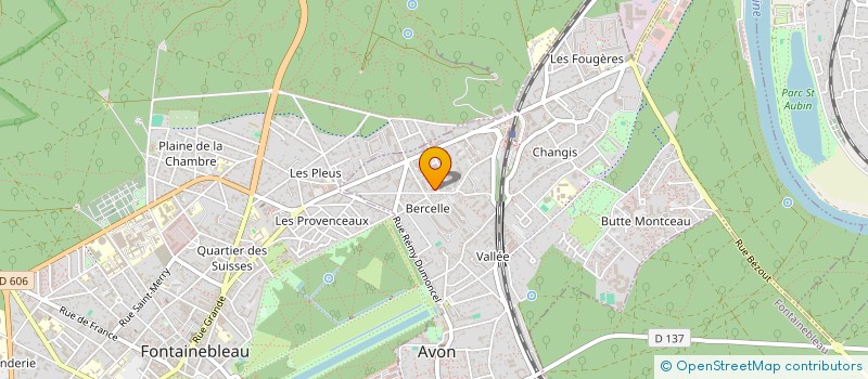 localisation de l'entreprise SCI DES DEUX ECLUSES  AVON