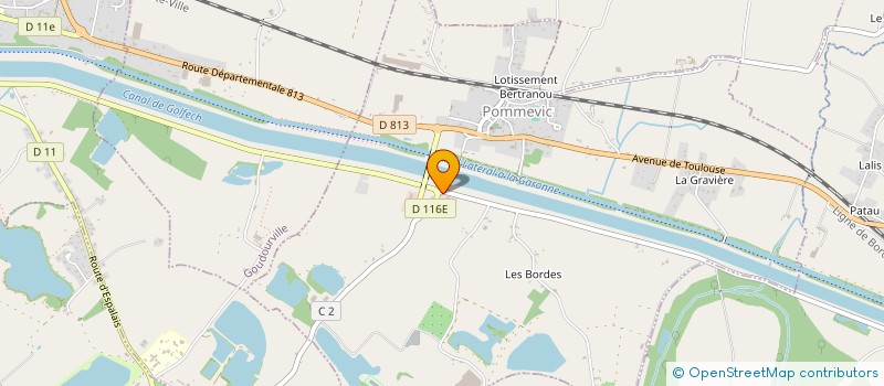 localisation de l'entreprise SCI DES DEUX FOURS  POMMEVIC