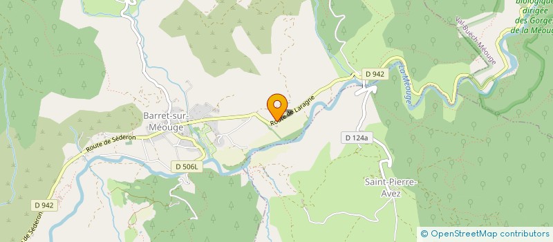 localisation de l'entreprise SCI DES DEUX FRERES  GARDE-COLOMBE