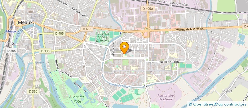 localisation de l'entreprise SCI DES DEUX FRERES à MEAUX