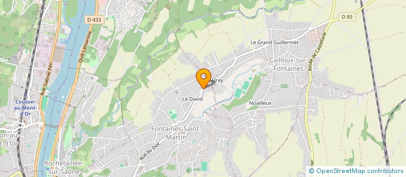 localisation de l'entreprise SCI DES DEUX FRERES  FONTAINES-SAINT-MARTIN