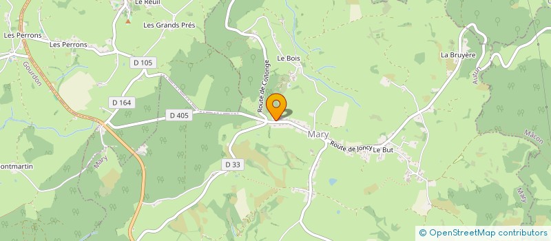 localisation de l'entreprise SCI DES DEUX FRERES  MARY