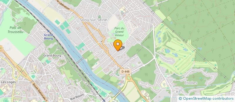 localisation de l'entreprise SCI DES DEUX GRIGNOIS à SOISY-SUR-SEINE