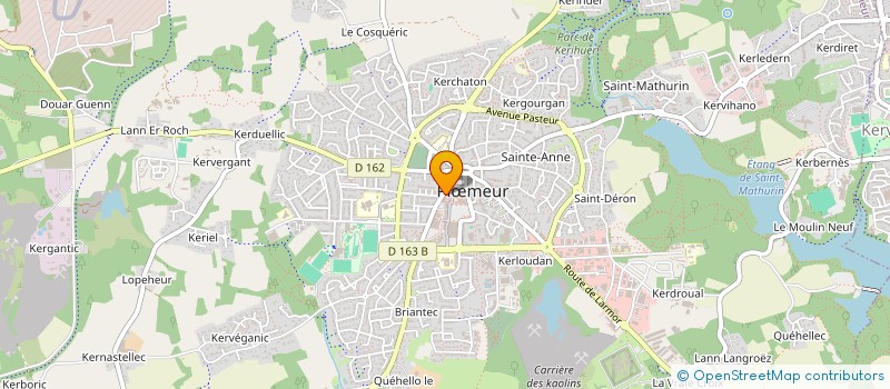 localisation de l'entreprise SCI DES DEUX J à PLOEMEUR