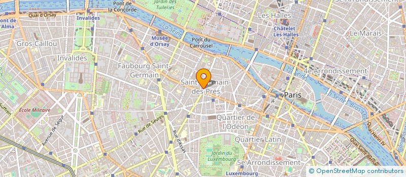 localisation de l'entreprise SCI DES DEUX MAGOTS à PARIS