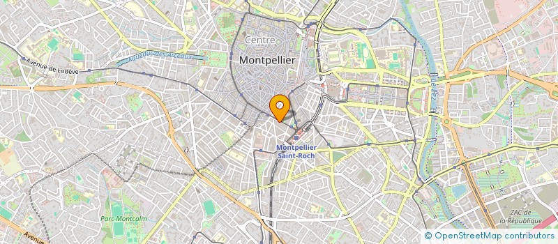 localisation de l'entreprise SCI DES DEUX MERS à MONTPELLIER