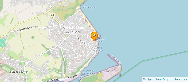 localisation de l'entreprise SCI DES DEUX MERS  PLERIN