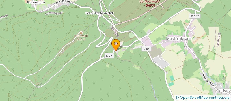 localisation de l'entreprise SCI DES DEUX MOULINS  DRACHENBRONN-BIRLENBACH