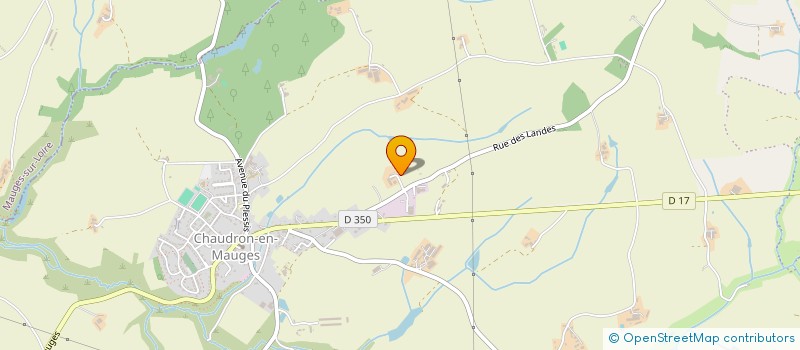 localisation de l'entreprise SCI DES DEUX MOULINS  BEAUPREAU-EN-MAUGES