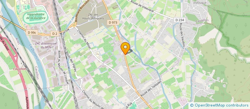 localisation de l'entreprise SCI DES DEUX OURS  CHEVAL-BLANC