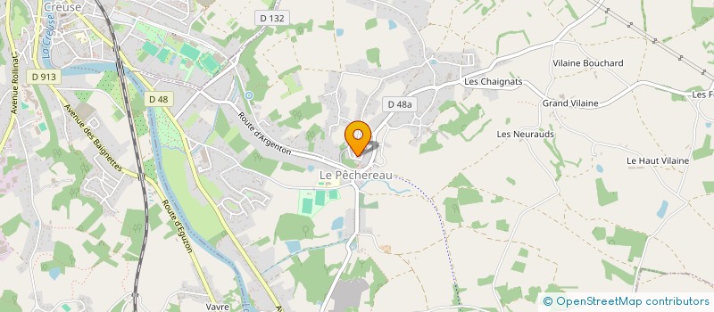 localisation de l'entreprise SCI DES DEUX POISSONS à BOUESSE