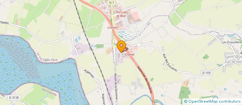 localisation de l'entreprise SCI DES DEUX PROVINCES  SAINT-QUENTIN-SUR-LE-HOMME