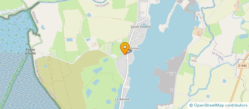 localisation de l'entreprise SCI DES DEUX RIVAGES à LE CROTOY