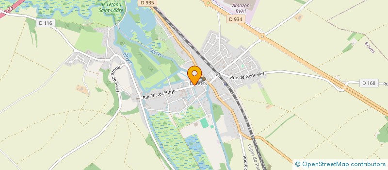 localisation de l'entreprise SCI DES DEUX RIVIERES à BOVES