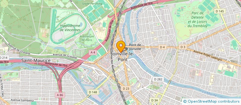 localisation de l'entreprise SCI DES DEUX RUES à JOINVILLE-LE-PONT