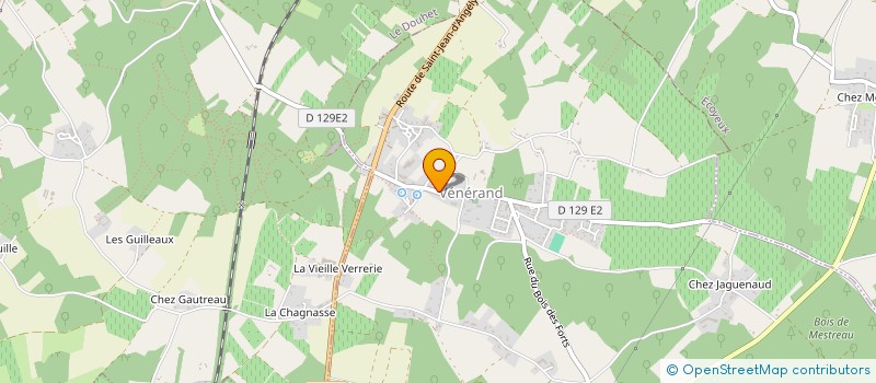 localisation de l'entreprise SCI DES DEUX SOURCES  VENERAND