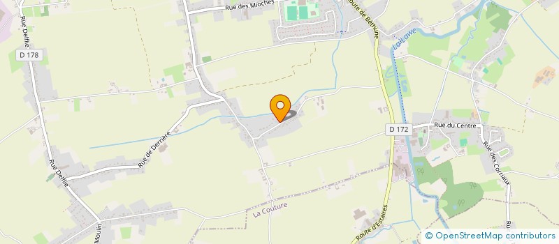 localisation de l'entreprise SCI DES DEUX TOURAILLES  LESTREM