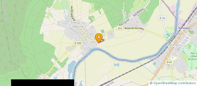 localisation de l'entreprise SCI DES DEUX TOURS  PASSY-SUR-MARNE