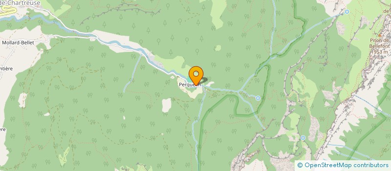 localisation de l'entreprise SCI DES DEUX VALLEES  SAINT-PIERRE-DE-CHARTREUSE