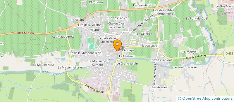 localisation de l'entreprise SCI DES DEUX VIGNOBLES à BOURGUEIL