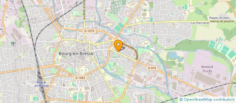 localisation de l'entreprise SCI DES DIMES à BOURG-EN-BRESSE