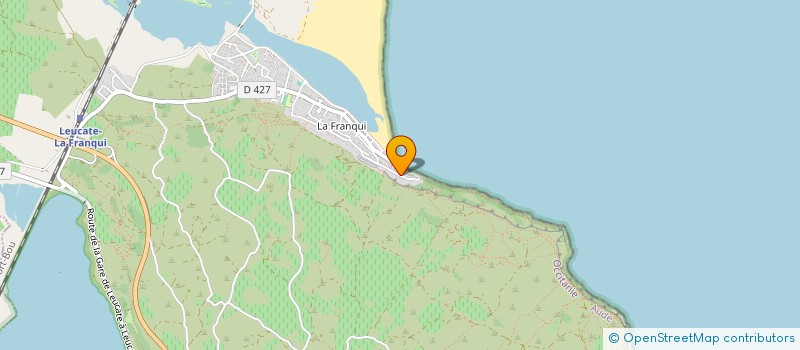localisation de l'entreprise SCI DES DINANDIERS à LEUCATE