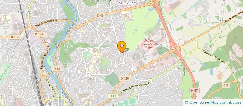 localisation de l'entreprise SCI DES DIX à EPINAL