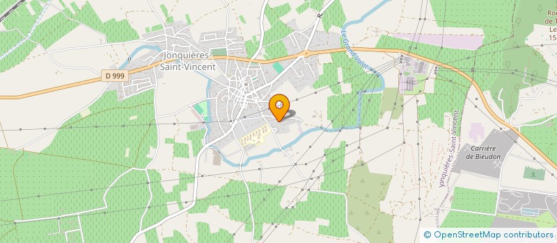 localisation de l'entreprise SCI DES DIX OLIVIERS  JONQUIERES-SAINT-VINCENT