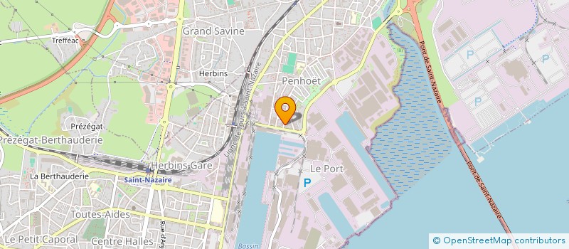 localisation de l'entreprise SCI DES DOCKS  SAINT-NAZAIRE