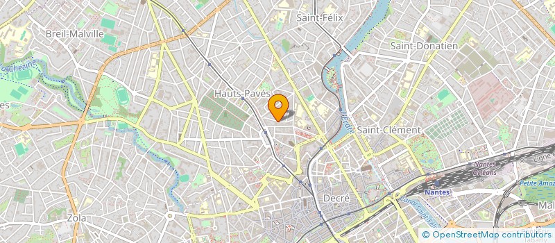 localisation de l'entreprise SCI DES DOCKS DE CHANTENAY à NANTES